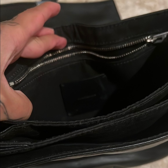 All Saints Black Crossbody Bag - Picture 2 of 4